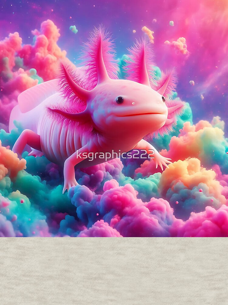 Axolotl Art #135 | Axolotl Lovers by ksgraphics222 T-Shirts, Hoodie, Sweatshirt | BlankRebels.com (Image 3)