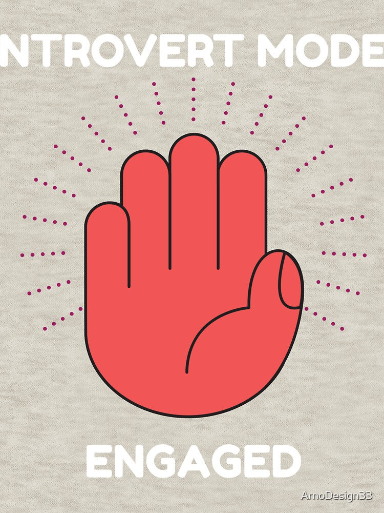 Engaged Fashion Introvert – Funny Introvert Graphic by ArnoDesign33 T-Shirts, Hoodie, Sweatshirt | BlankRebels.com (Image 3)