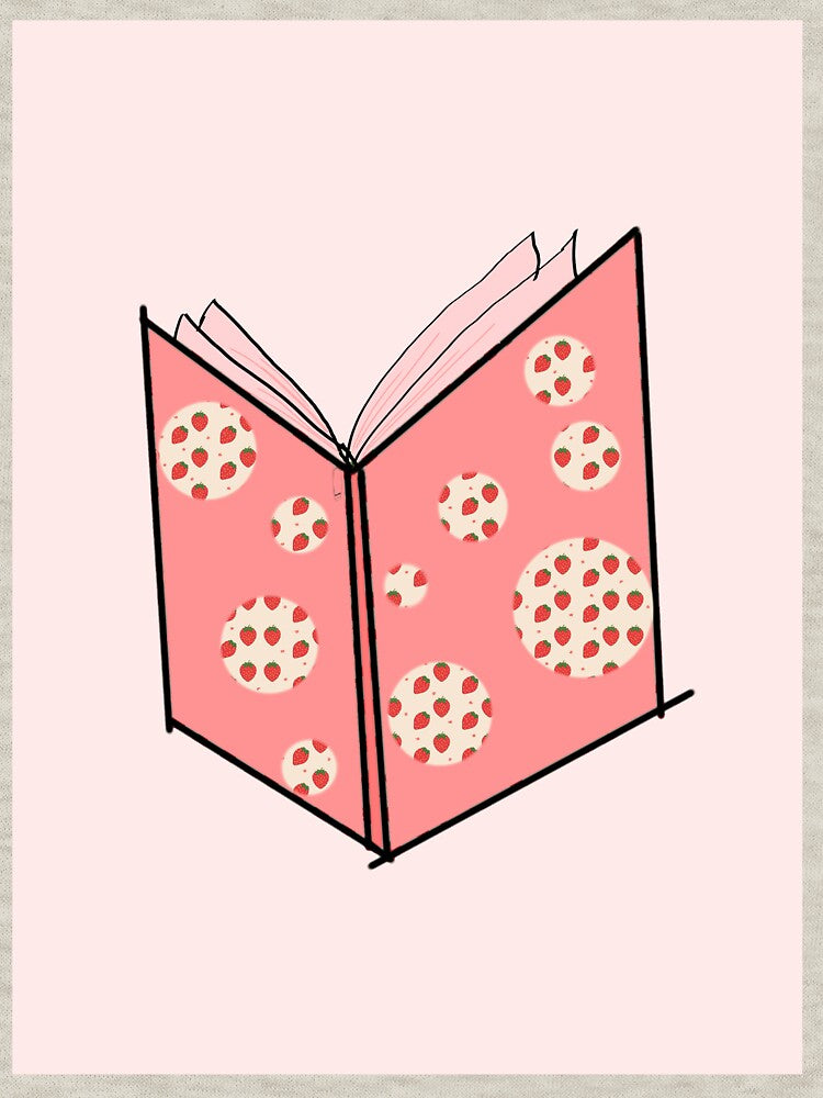 Strawberry Book by LollaCaesar T-Shirts, Hoodie, Sweatshirt | BlankRebels.com (Image 3)