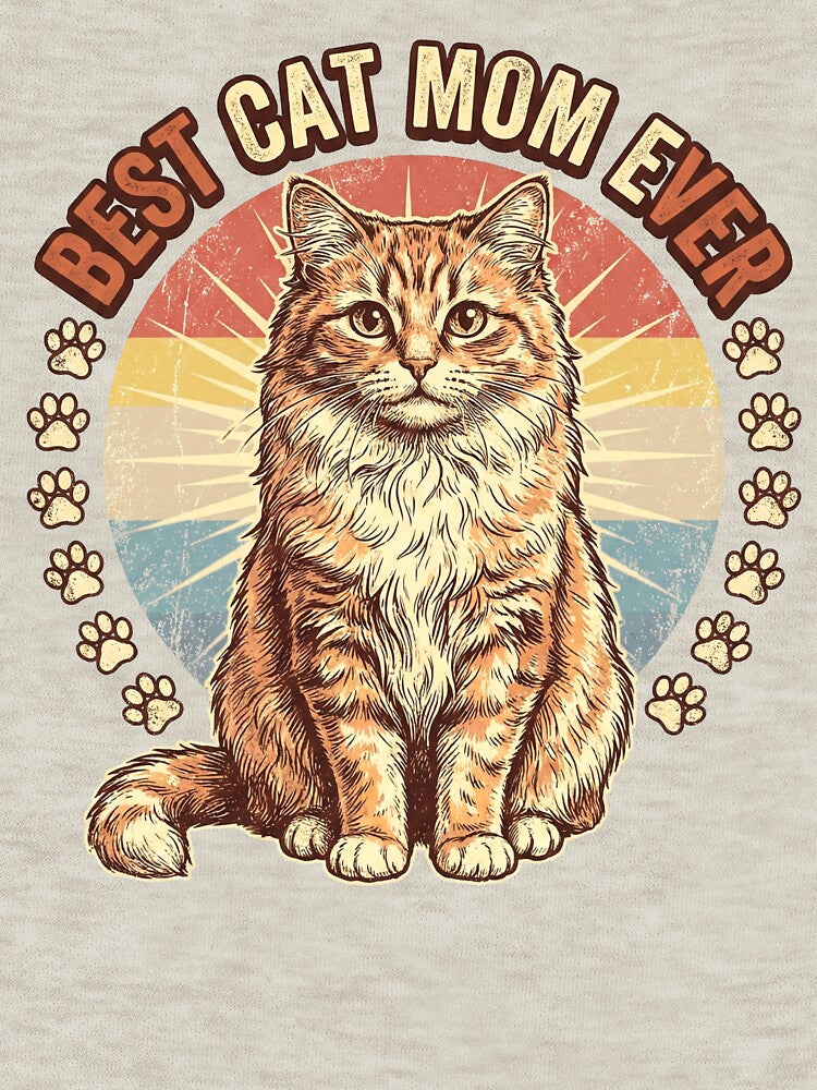 Cat Mom Aesthetic – Perfect Gift for Cat-Loving Women in the USA by PRINTKEEN T-Shirts, Hoodie, Sweatshirt (Image 3)