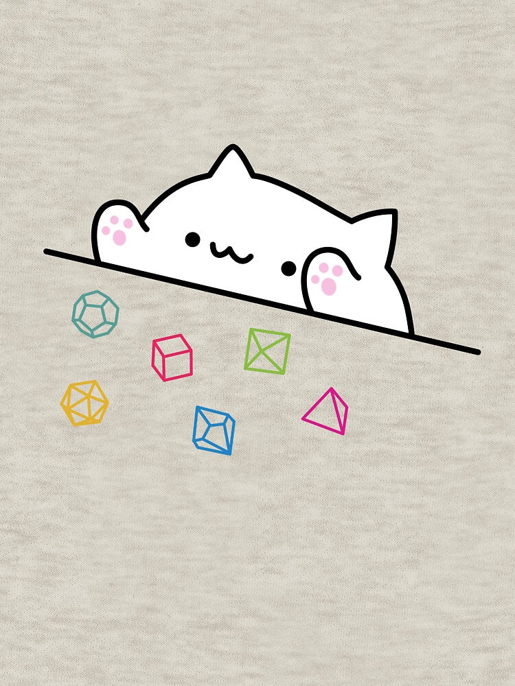 Dice Cat DnD by ShirtGoblin