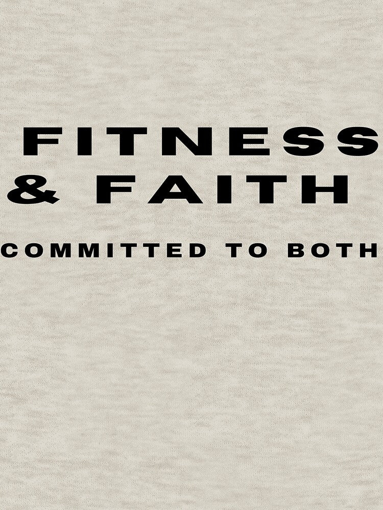 Christian Quote Fitness & Faith Committed Both T-Shirts, Hoodie, Sweatshirt