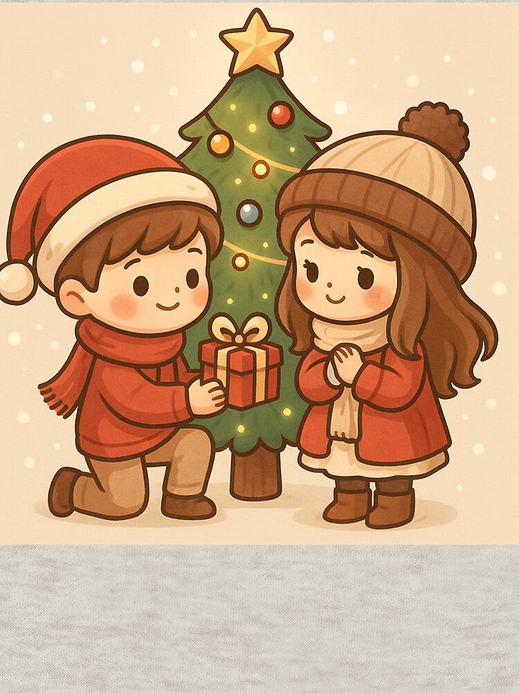 Cute Christmas Couple Giving Gifts by Sadia  Jannat T-Shirts, Hoodie, Sweatshirt | BlankRebels.com (Image 3)
