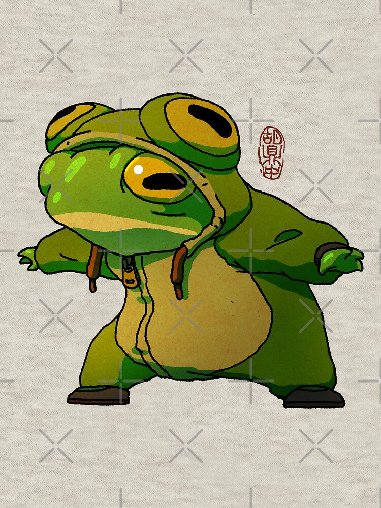 i got that frog in me funny frog meme costume art no text by DingHuArt T-Shirts, Hoodie, Sweatshirt (Image 3)