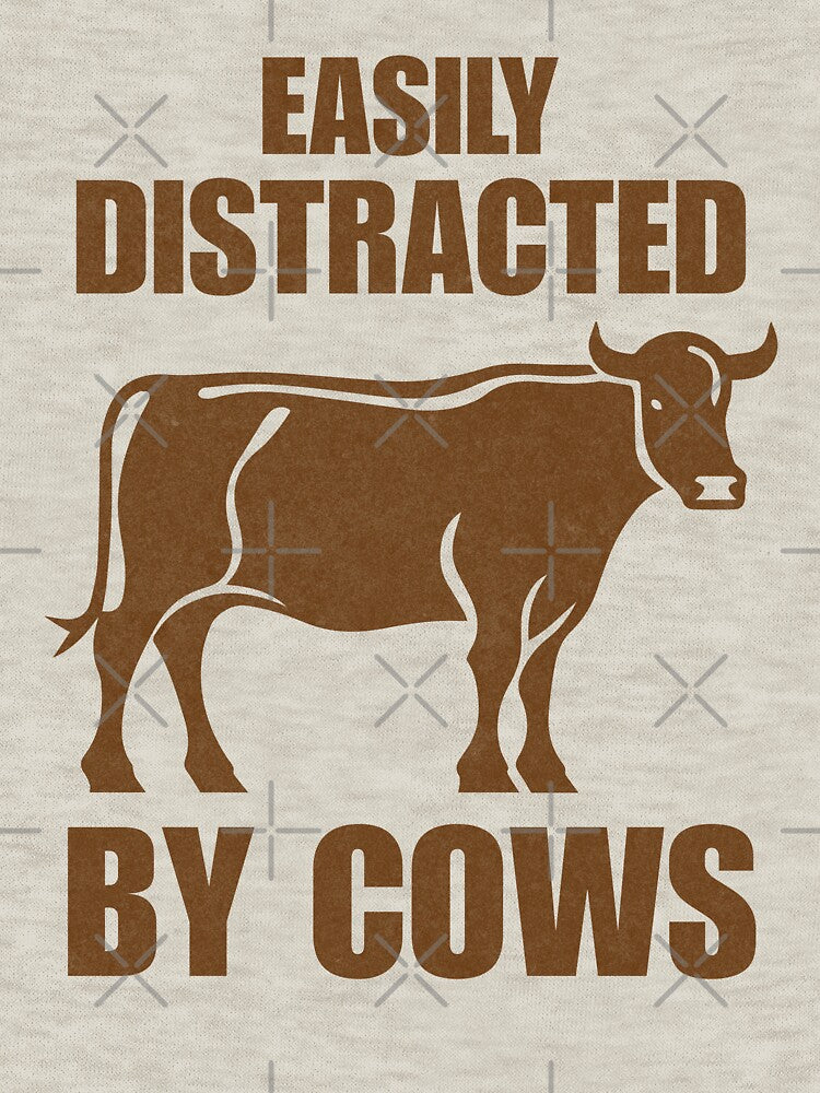 Easily Distracted By Cows Cow Lover by KLArtzStore T-Shirts, Hoodie, Sweatshirt | BlankRebels.com (Image 3)