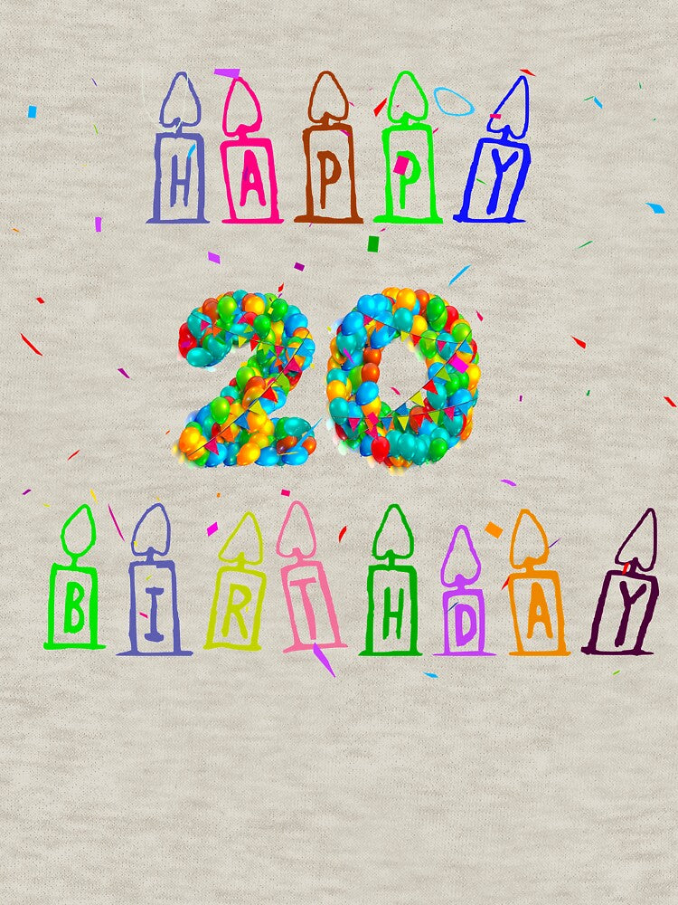 Gift idea 20th birthday, funny birthday present by ThommyBLN T-Shirts, Hoodie, Sweatshirt | BlankRebels.com (Image 3)