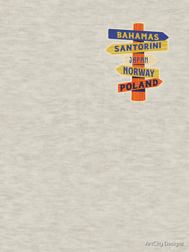 Travel Directions by ArtCity Designs