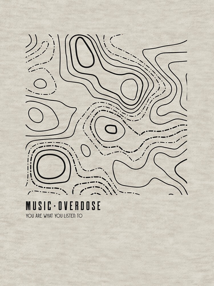 Music Overdose by DesignandGroove T-Shirts, Hoodie, Sweatshirt | BlankRebels.com (Image 3)