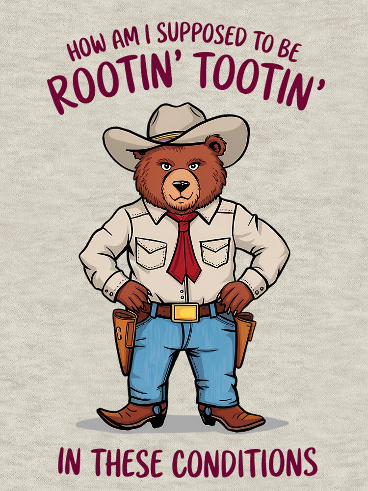 rootin tootin, cowboy, possum, tootin, meme, rootin, wild west by happinesproject T-Shirts, Hoodie, Sweatshirt (Image 3)