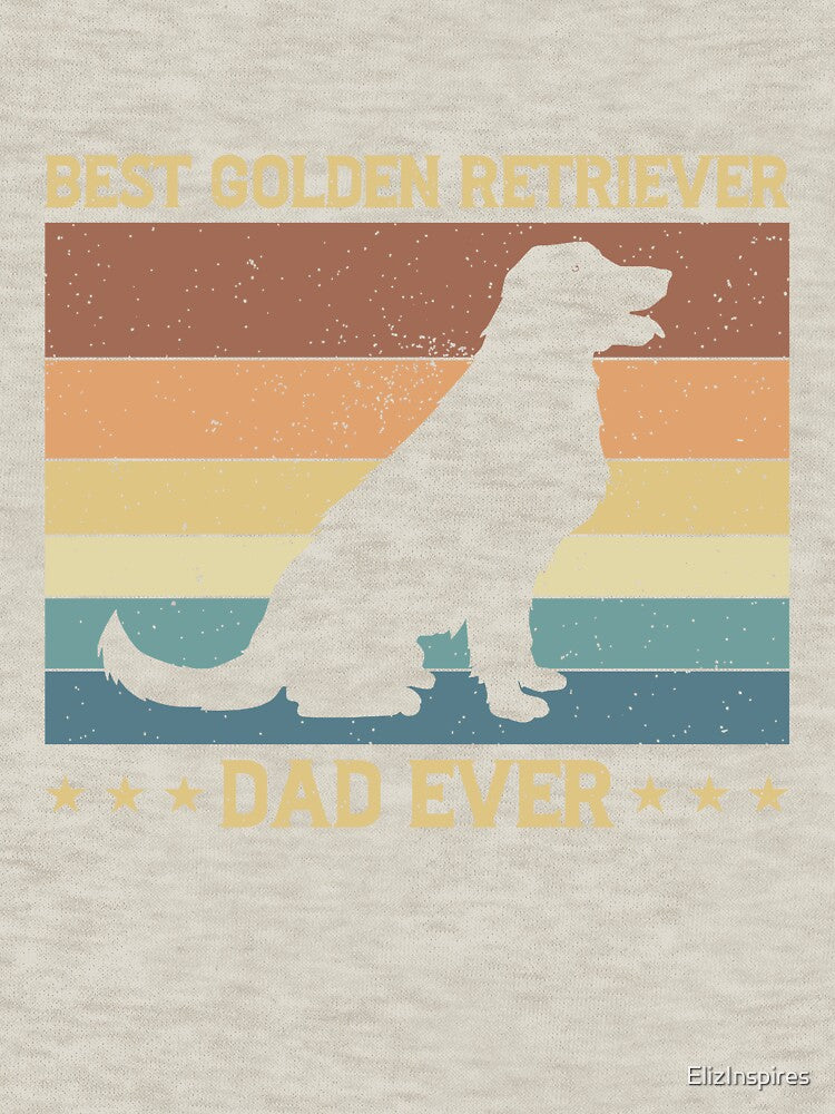Golden Retriever lover gift for dog dad Golden Retriever dog dad gift by ElizInspires T-Shirts, Hoodie, Sweatshirt (Image 3)