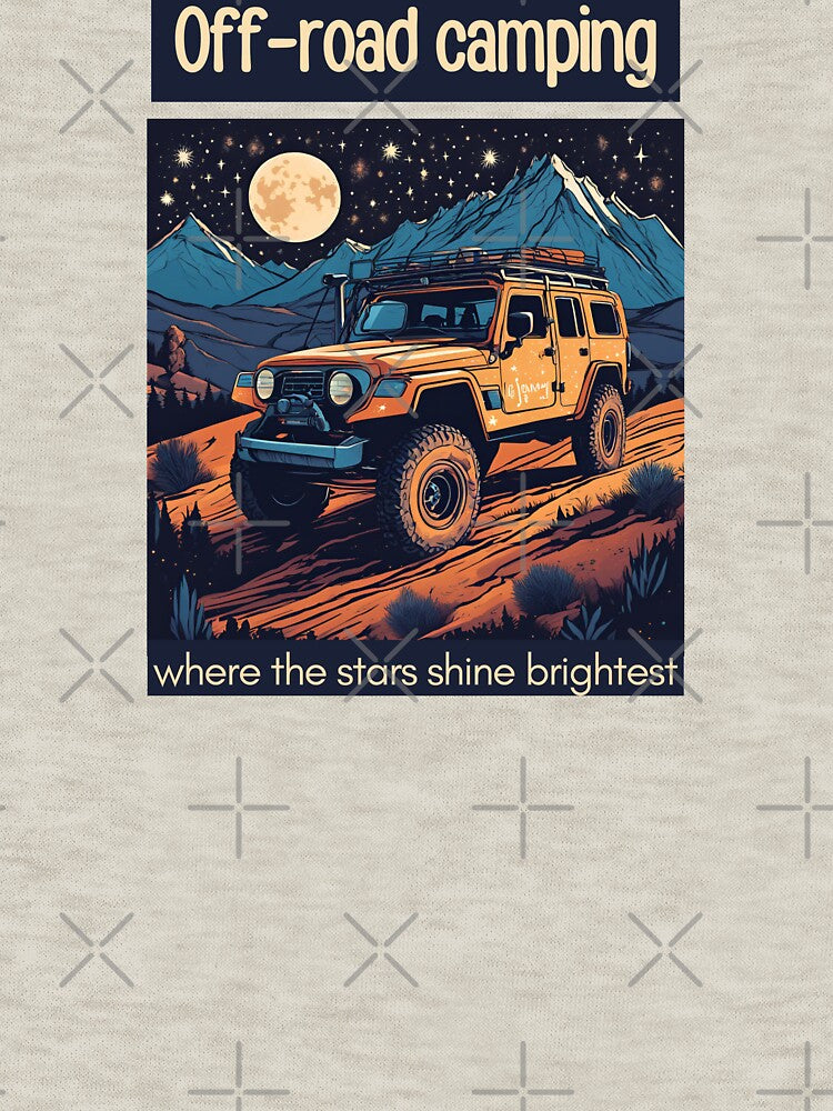 Off-road camping: where the stars shine brightest by FitEnvy T-Shirts, Hoodie, Sweatshirt | BlankRebels.com (Image 3)