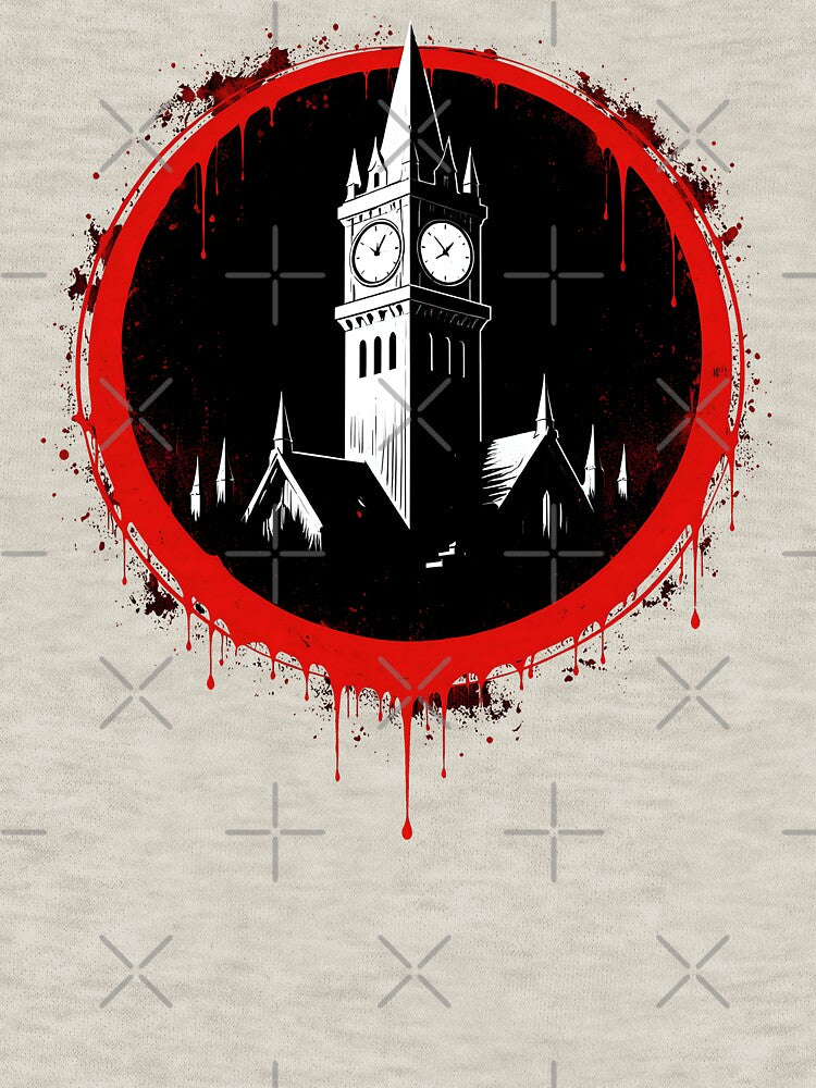 BOTC - A Blood splattered clocktower - the Halo by creative-cub T-Shirts, Hoodie, Sweatshirt | BlankRebels.com (Image 3)