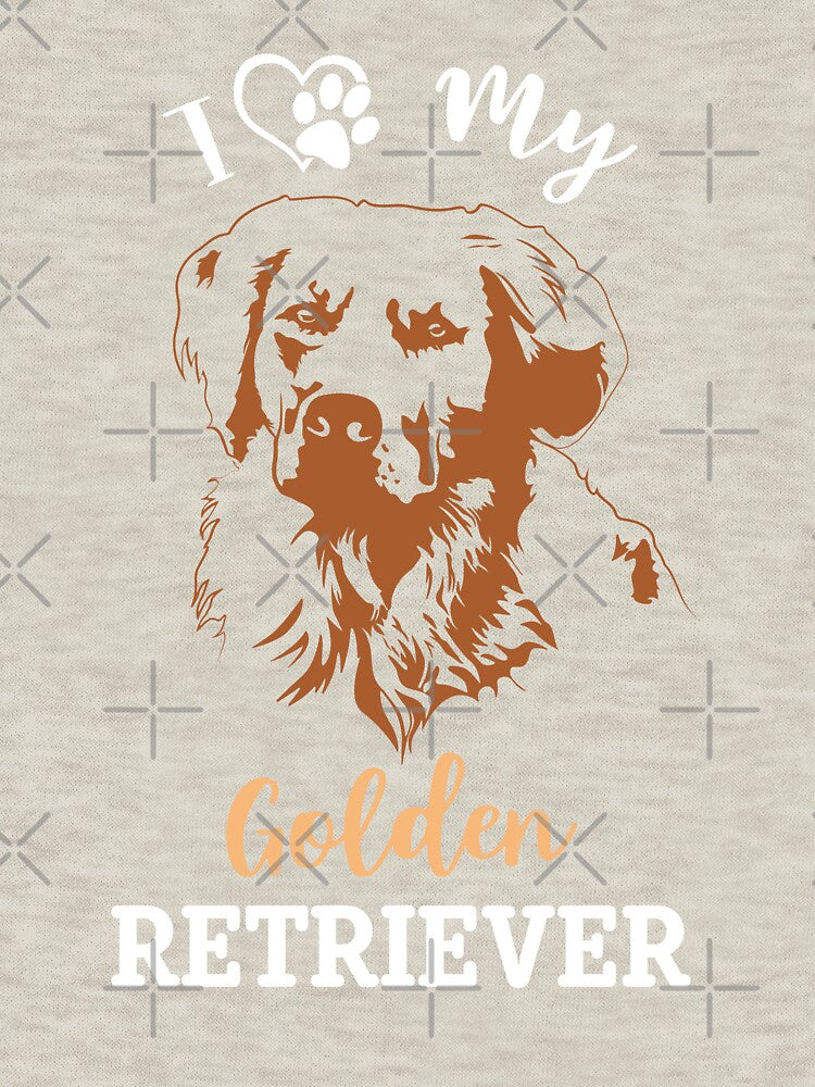 Golden Retriever Gift For Her Golden Retriever Mom For Golden Retriever I Love Golden Retriever by eviesfashion... (Image 3)