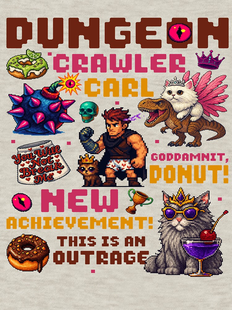 Dungeon crawler carl, Princess Donut and Mongo by RamblingsRose T-Shirts, Hoodie, Sweatshirt | BlankRebels.com (Image 3)