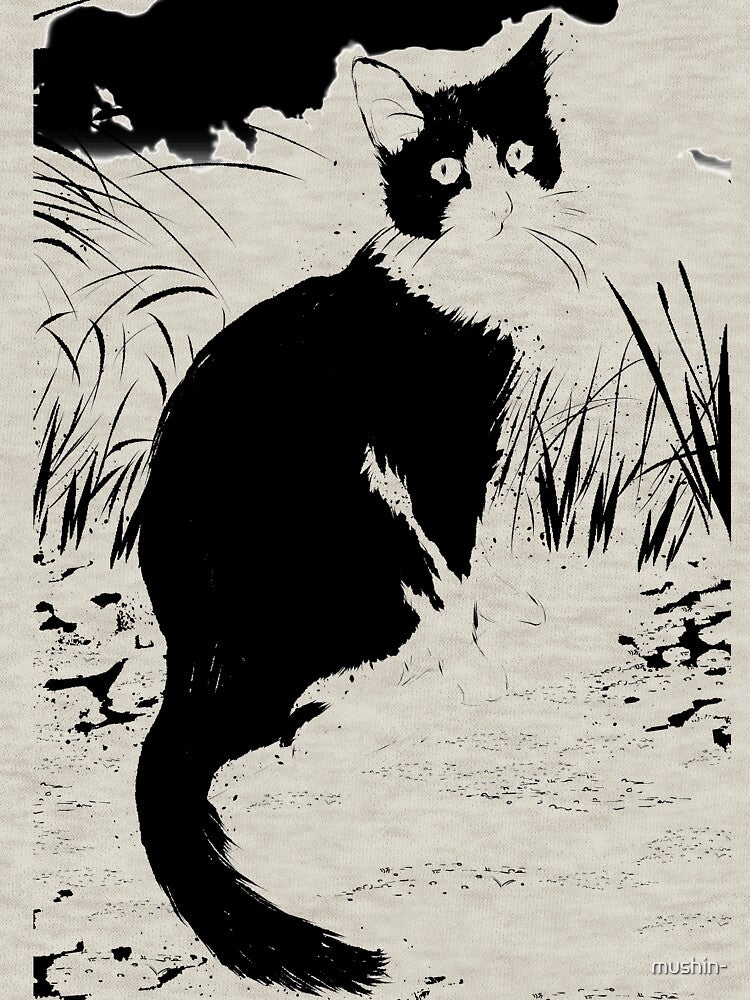 Cat in the garden by mushin- T-Shirts, Hoodie, Sweatshirt | BlankRebels.com (Image 3)