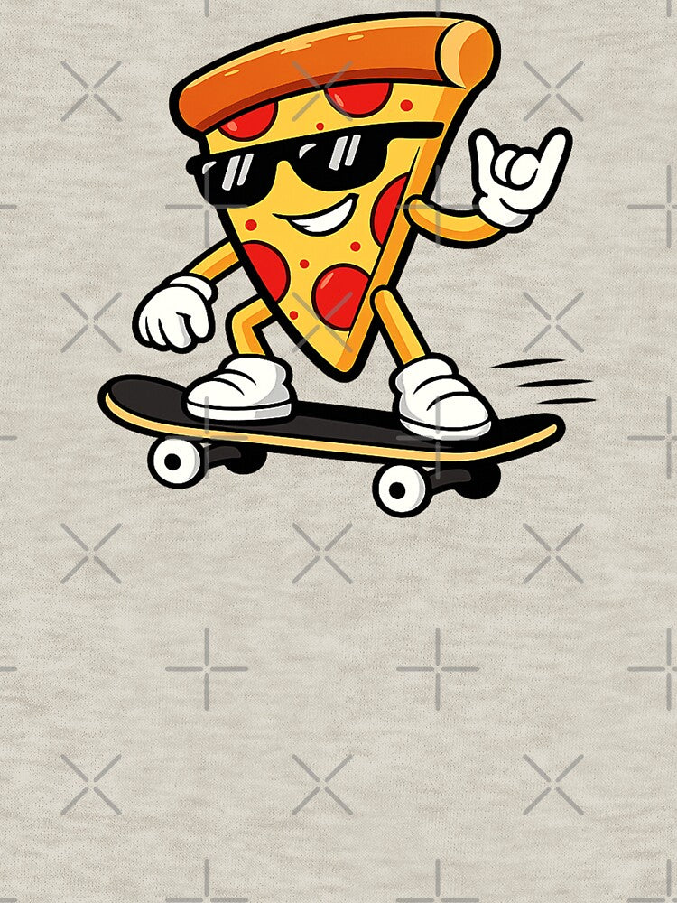Cool Skate Pizza – Funny Food Character with Attitude by Droosam T-Shirts, Hoodie, Sweatshirt | BlankRebels.com (Image 3)