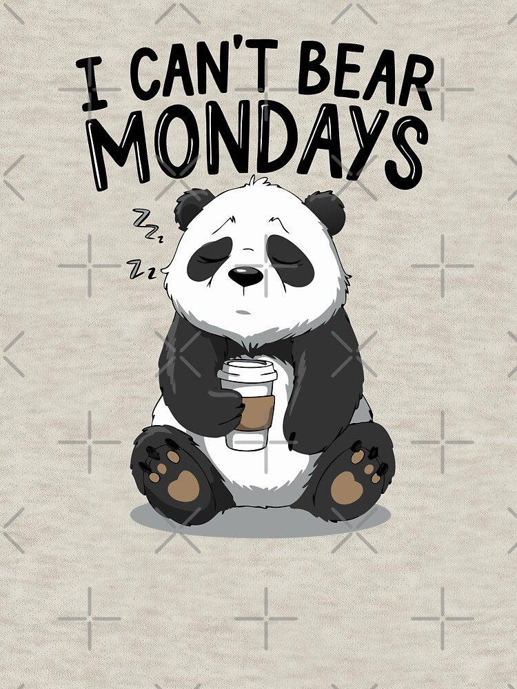 I Can't Bear Mondays by Lydyb-creations T-Shirts, Hoodie, Sweatshirt | BlankRebels.com (Image 3)