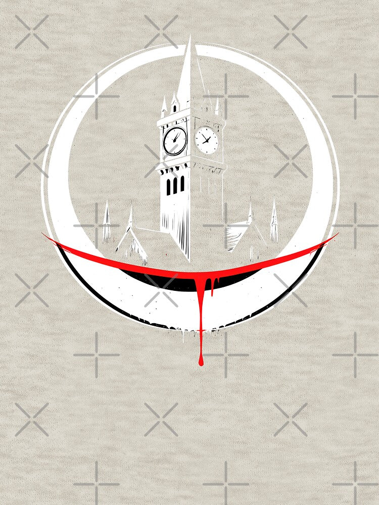 BOTC - A Blood splattered clocktower - The White Tower Seal by creative-cub T-Shirts, Hoodie, Sweatshirt (Image 3)