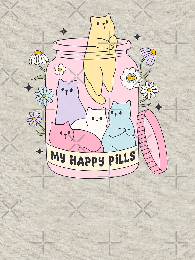 Antidepressant Cats by chipmuckdesignn T-Shirts, Hoodie, Sweatshirt | BlankRebels.com (Image 3)