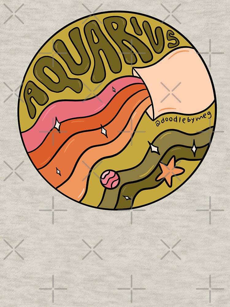 Aquarius by doodlebymeg T-Shirts, Hoodie, Sweatshirt | BlankRebels.com (Image 3)