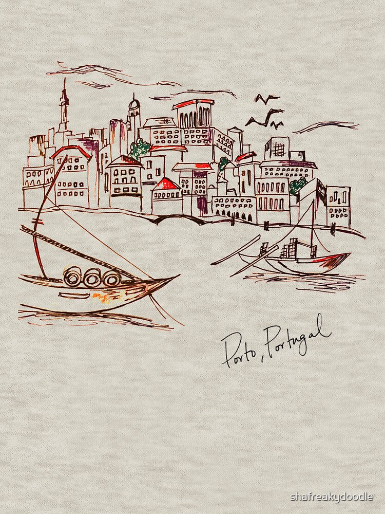 Porto, Portugal by shafreakydoodle