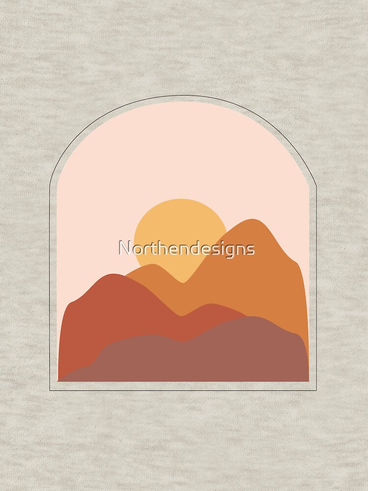 warm  boho landscape by Northendesigns T-Shirts, Hoodie, Sweatshirt | BlankRebels.com (Image 3)