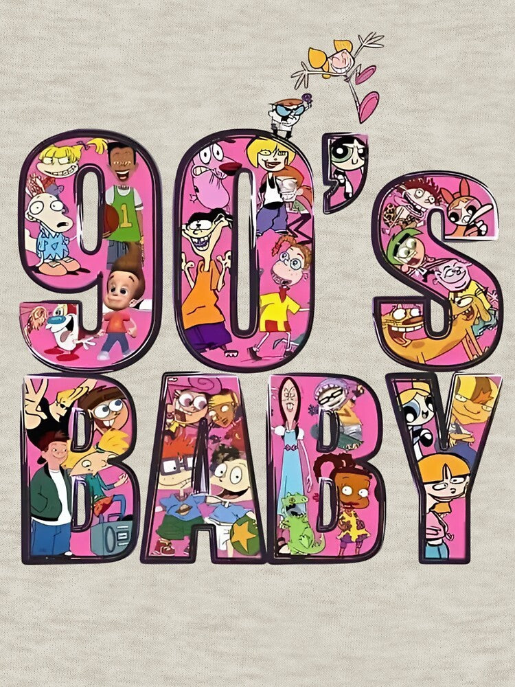 Ultimate 90s Baby Cartoon Collage by Probst Nils T-Shirts, Hoodie, Sweatshirt | BlankRebels.com (Image 3)