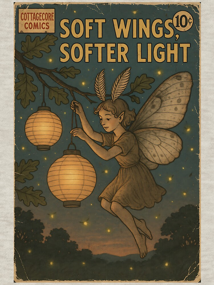 Nostalgic Cottagecore: Soft Wings Softer Light T-Shirts, Hoodie, Sweatshirt