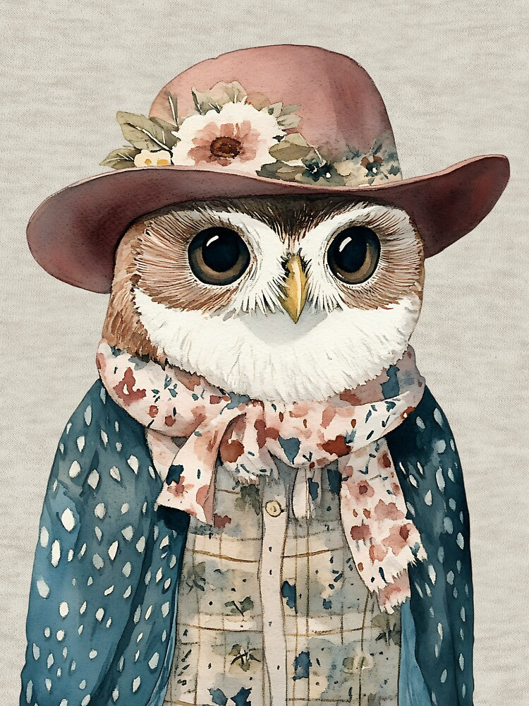 Cottagecore Owl by bapupa T-Shirts, Hoodie, Sweatshirt | BlankRebels.com (Image 3)