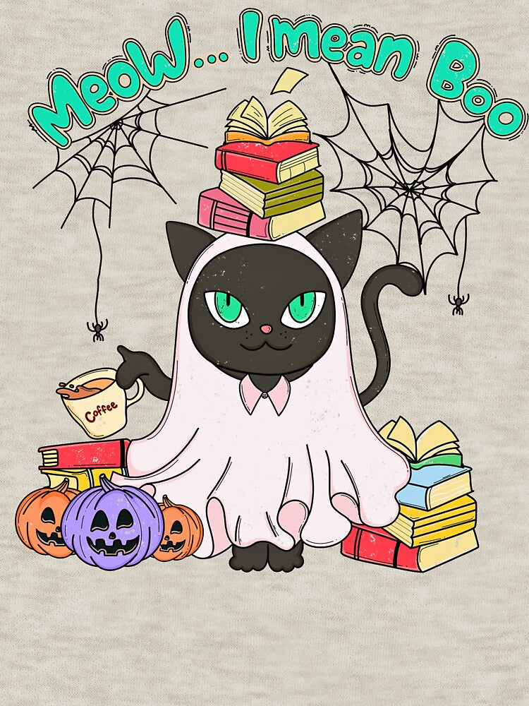 Meow...I mean boo by SushiAnn T-Shirts, Hoodie, Sweatshirt | BlankRebels.com (Image 3)