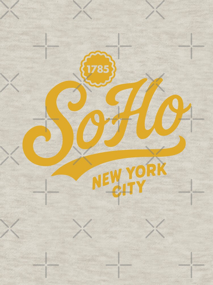 SoHo Manhattan New York Script by Boogosh T-Shirts, Hoodie, Sweatshirt | BlankRebels.com (Image 3)