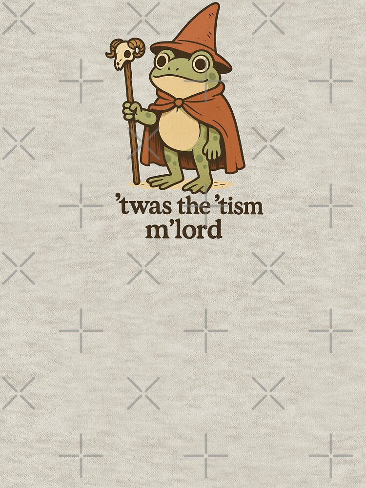 Twas The Tism Mlord Funny Autism Frog by msmeylin