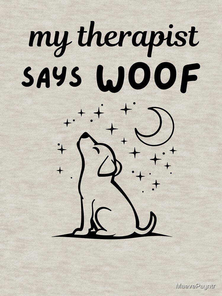 Dog Therapist by MaevePayntr T-Shirts, Hoodie, Sweatshirt | BlankRebels.com (Image 3)