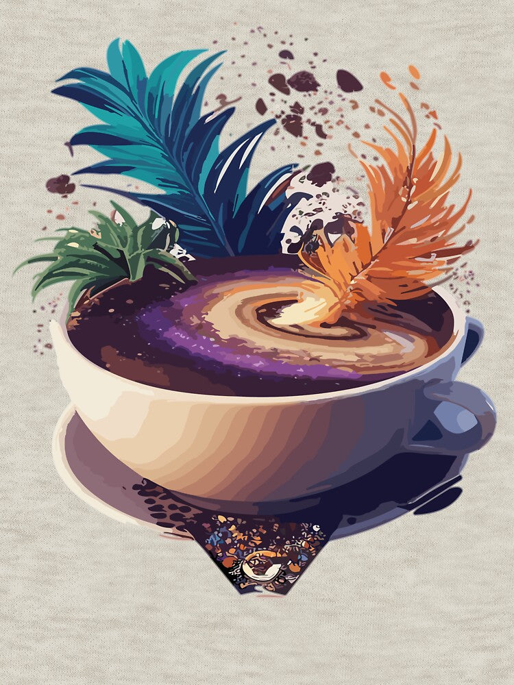 galaxy coffee by JonnyVIBEuk T-Shirts, Hoodie, Sweatshirt | BlankRebels.com (Image 3)