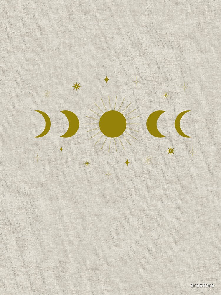 moon phases aesthetic design by arastore T-Shirts, Hoodie, Sweatshirt | BlankRebels.com (Image 3)
