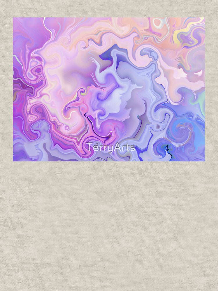 Y2K Inspired Colors Unicorn Pastels Abstract Princess Theme Colors for Gen Alpha 3 of 4 by Beachy T-Shirts,... (Image 3)