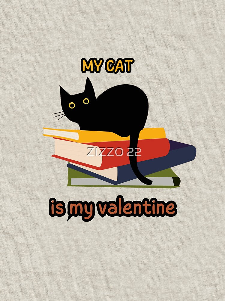 my cat is my valentine by ZIZZO 22 T-Shirts, Hoodie, Sweatshirt | BlankRebels.com (Image 3)