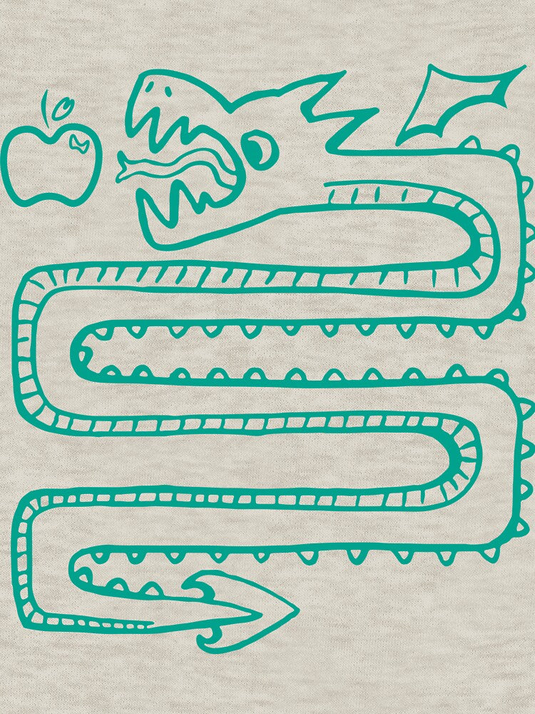 Dragon Snake Game by aprilthefrog T-Shirts, Hoodie, Sweatshirt | BlankRebels.com (Image 3)