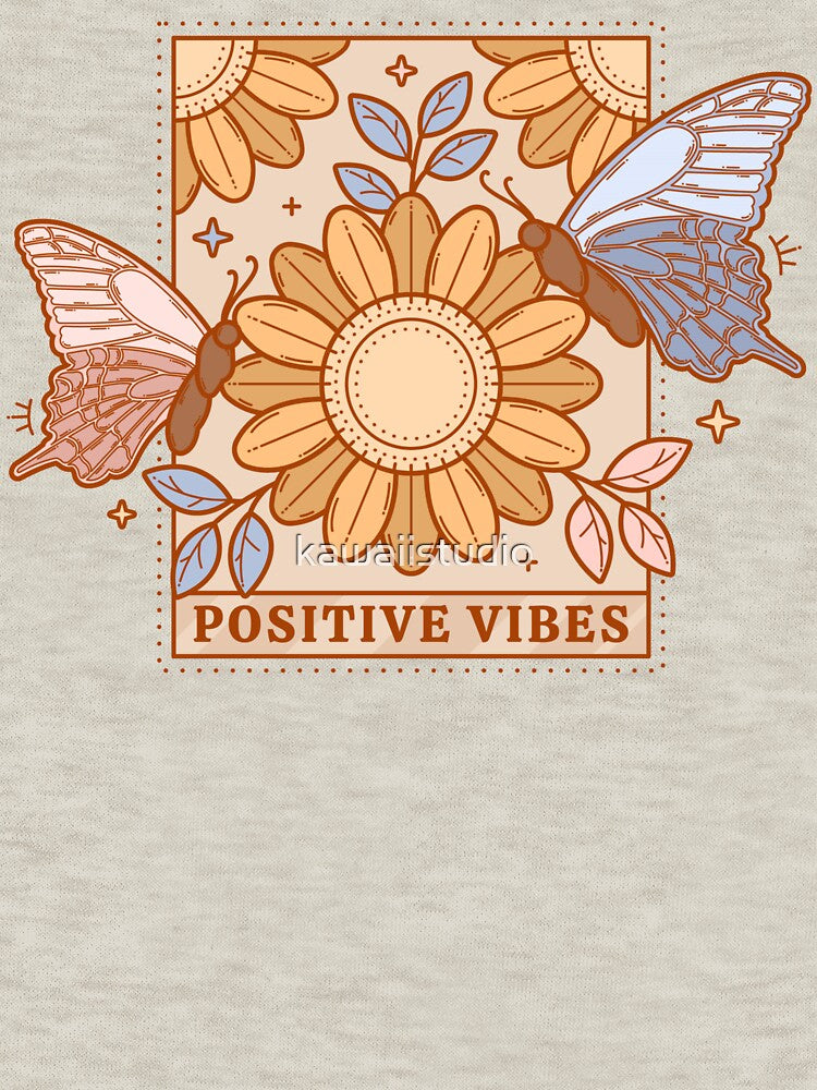 Positive Vibes by kawaiistudio T-Shirts, Hoodie, Sweatshirt | BlankRebels.com (Image 3)