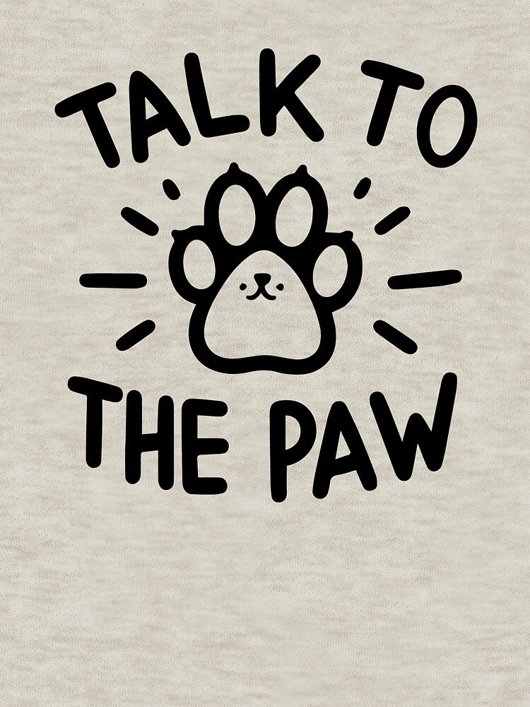 Talk to the Paw – Sassy Cat Mom Attitude Shirt by denissmartin2020 .