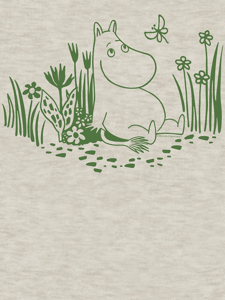 Moomin Moomintroll Relaxing In The Garden by MoominStore
