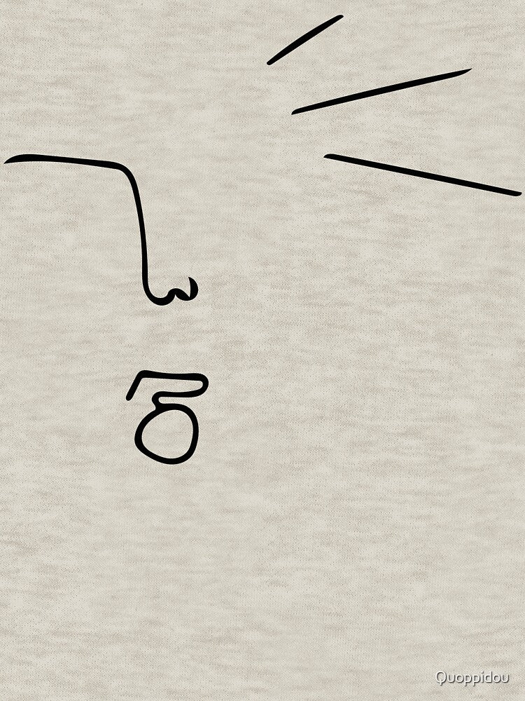 Minimal One Line Art Face by Quoppidou T-Shirts, Hoodie, Sweatshirt | BlankRebels.com (Image 3)