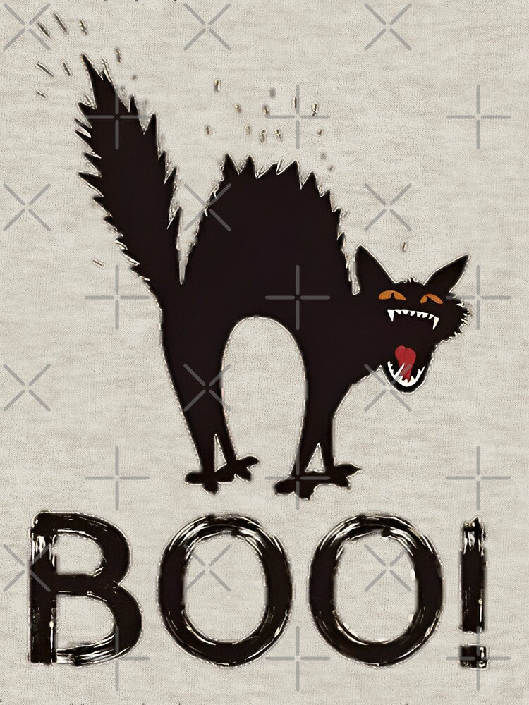 Halloween spooky black cat by Coollzone T-Shirts, Hoodie, Sweatshirt | BlankRebels.com (Image 3)