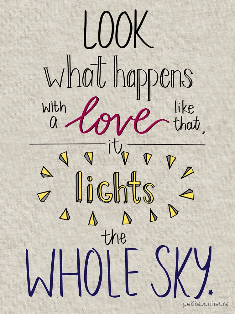 Lighting Up the Whole Sky by petitsbonheurs T-Shirts, Hoodie, Sweatshirt | BlankRebels.com (Image 3)