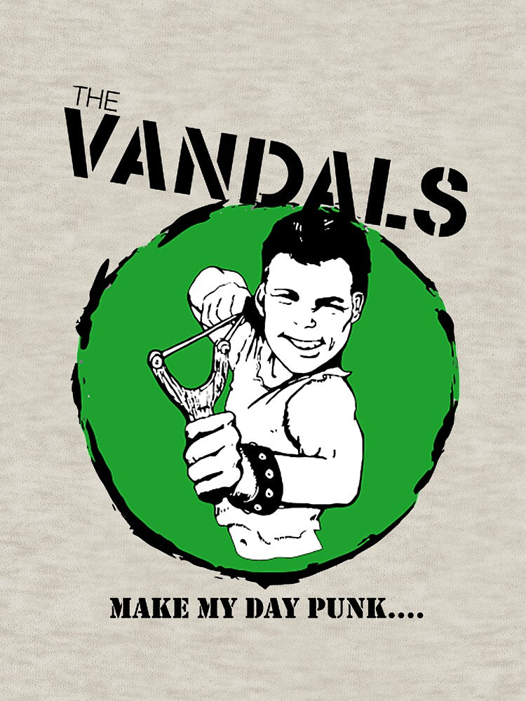 The Vandals - Make My Day Punk Rock FanArt Design T-Shirt by evanChik001