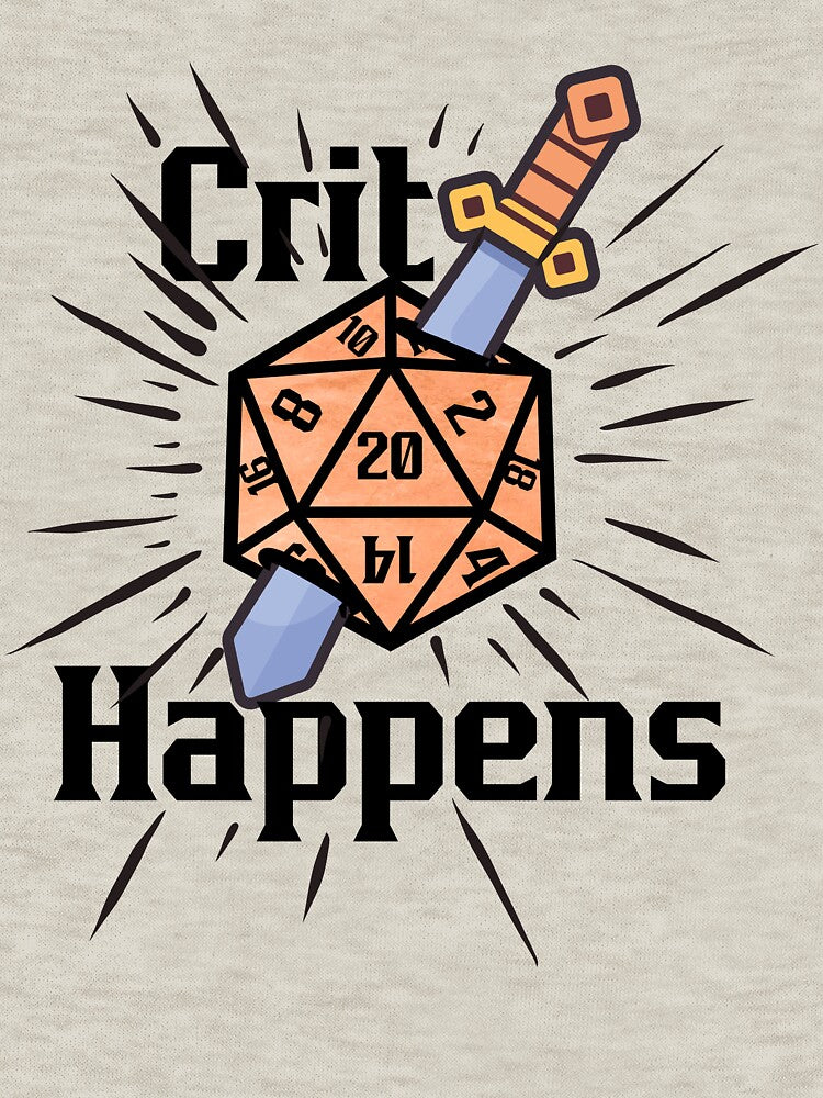 CRIT HAPPENS ! by TiemiNeko T-Shirts, Hoodie, Sweatshirt | BlankRebels.com (Image 3)