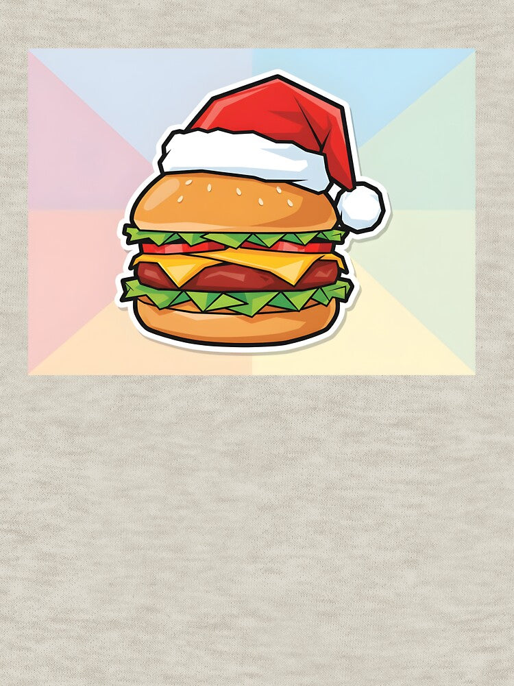 Cute christmas hamburger by mayatA-rt T-Shirts, Hoodie, Sweatshirt | BlankRebels.com (Image 3)