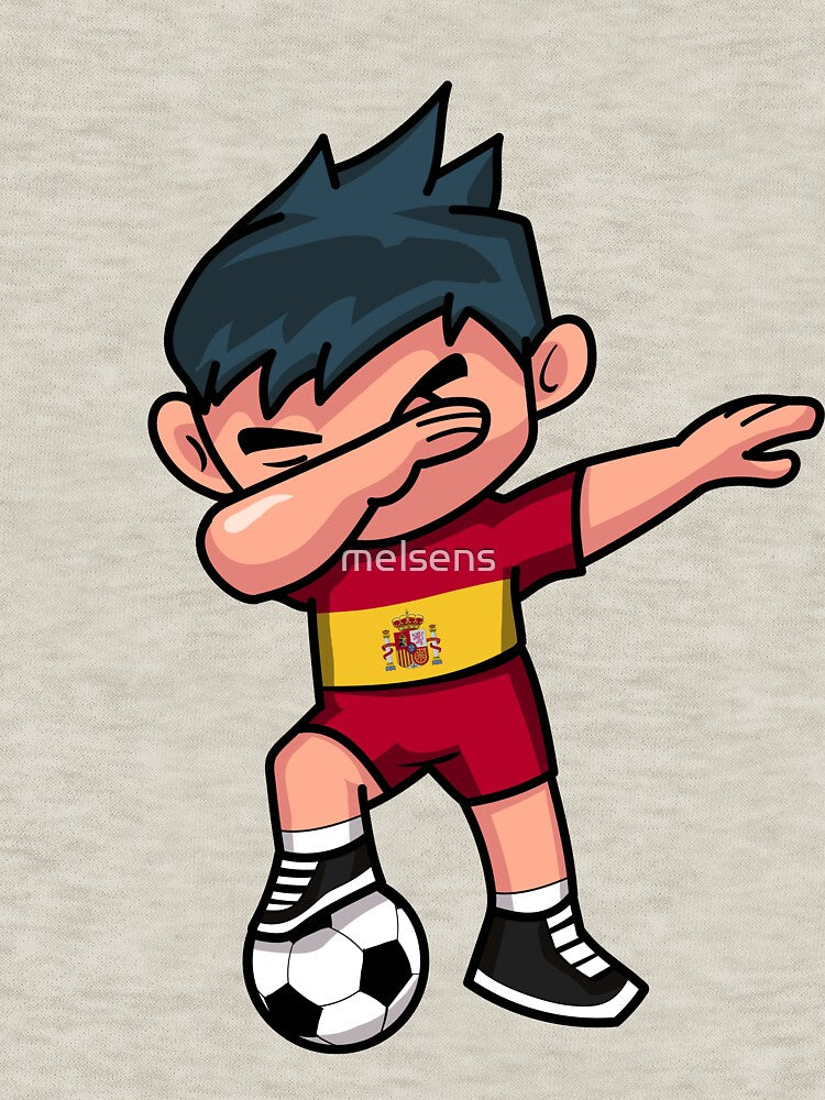 Soccer Boy Dabbing Spain by melsens