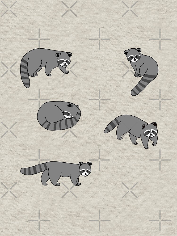 Raccoons by Leapingdoe T-Shirts, Hoodie, Sweatshirt | BlankRebels.com (Image 3)