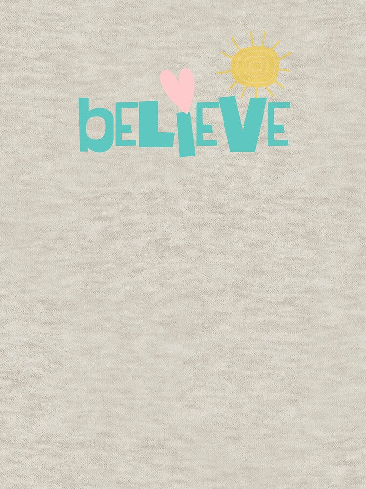 believe typography by happyandbubbly T-Shirts, Hoodie, Sweatshirt | BlankRebels.com (Image 3)